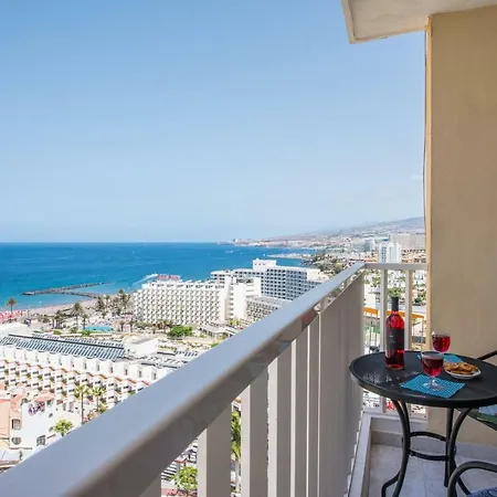 شقة M12b Centralisimo Con Fantastica Vista! Playa De Las Americas! *